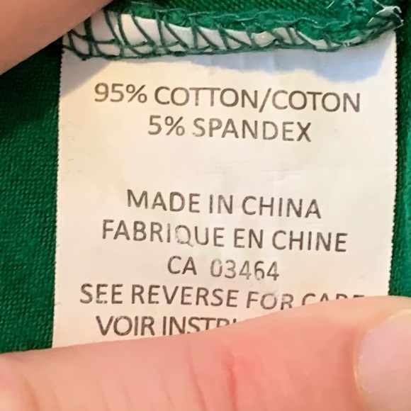 Ricki’s green long sleeve print tee - Picture 6 of 6